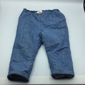 Baby Gap lined jeans Sz 12-18 months
